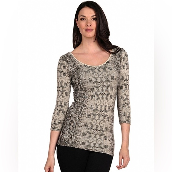 Tees by Tina Sorbtek Snake 3/4 Sleeve Top - Picture 7 of 7